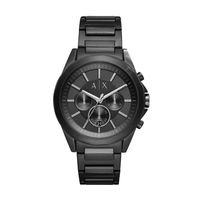 Horlogeband Armani Exchange AX2601 Staal Zwart 22mm