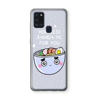 I'm A Hopeless Ramen-Tic For You: Samsung Galaxy A21s Transparant Hoesje