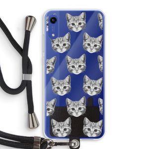 Kitten: Honor Play 8A Transparant Hoesje met koord