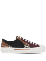 Burberry Vintage Check patchwork sneakers - Marron