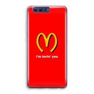 I'm lovin' you: Honor 9 Transparant Hoesje