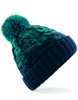 Beechfield CB459 Ombré Beanie - Teal/French Navy - One Size