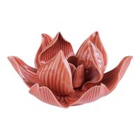 Roze Lotus Wierookhouder van Keramiek - Sawahasa - thumbnail
