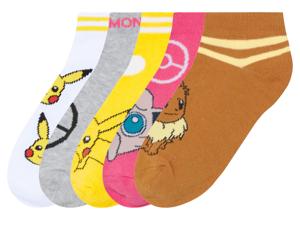 5 paar kinder sokken (Pokémon, 39/42)