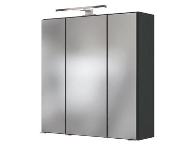 HELD Badkamer spiegelkast (Donkergrijs, Breite: 60 cm)