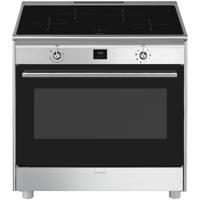 Smeg CG90CIXT Inductie fornuis