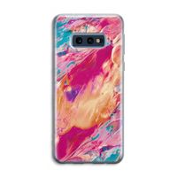 Pastel Echoes: Samsung Galaxy S10e Transparant Hoesje