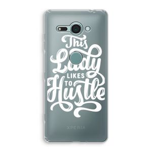 Hustle Lady: Sony Xperia XZ2 Compact Transparant Hoesje
