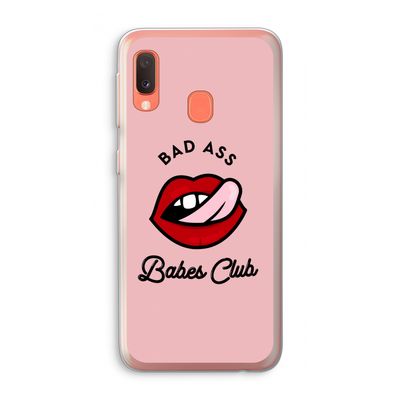 Badass Babes Club: Samsung Galaxy A20e Transparant Hoesje