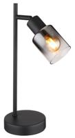 Globo TafellampHubertus met smoke glas - 54308T