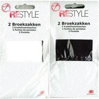 Restyle Broekzakken Instrijkbaar (2 stuks) - thumbnail