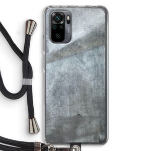 Grey Stone: Xiaomi Redmi Note 10 Pro Transparant Hoesje met koord