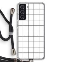 Rooster: Samsung Galaxy S21 FE Transparant Hoesje met koord