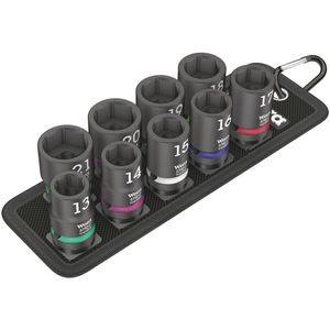 Wera Belt C Impaktor 1 Doppen set, met 1/2" -aandrijving, 10-delig - 05004580001