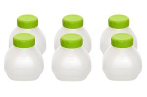 Glazenset SEB Yogurt Bottles to Drink 6 Stuks
