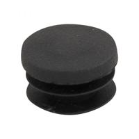 Insteekdop rond 20 mm. platte kop
