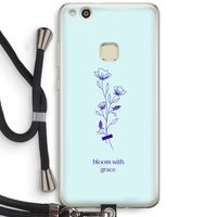 Bloom with grace: Huawei Ascend P10 Lite Transparant Hoesje met koord