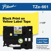 Originele inktcartridge Brother TZe-661 Zwart/Geel - thumbnail