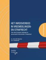 Het inreisverbod in vreemdelingen- en strafrecht (Paperback)