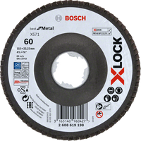 Bosch Accessoires X-LOCK Lamellenschijf Best for Metal schuin, glasvezel, Ø115mm, G 60, X571 - 1 stuk(s) - 2608619198 - thumbnail