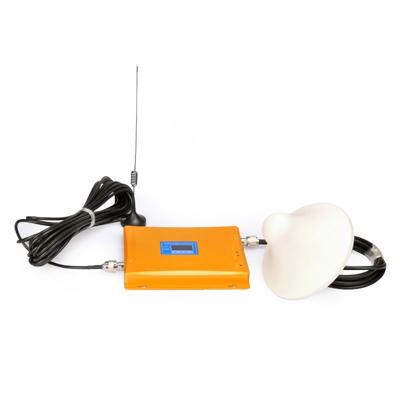 Mobiele LED DCS 1800MHz & GSM 900MHz signaal booster/signaal repeater met sucker antenne (goud)