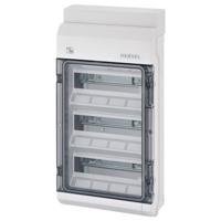 Hensel 61001106 KV PC 9336 Kleine verdeelkast Opbouw (op muur) Aantal groepen: 36 Aantal rijen: 3 Inhoud: 1 stuk(s)