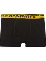 Off-White lot de trois boxers Classic Industrial - Noir