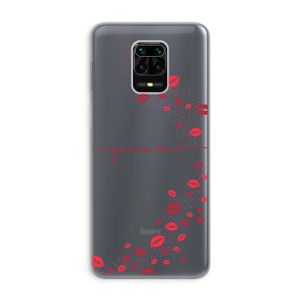 Kusjes: Xiaomi Redmi Note 9 Pro Transparant Hoesje
