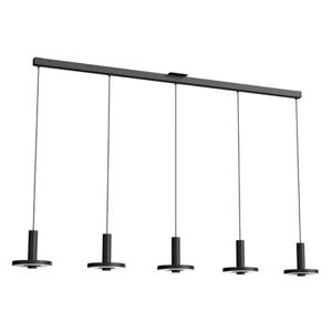 Tonone Beads 5 cluster hanglamp LED lineair zwart