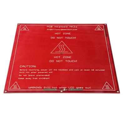 MK2a verwarmd Bed Prusa gesoldeerd weerstand & LED voor de Reprap Mendel