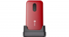 Doro 2820 - Eenvoudige Senioren Klaptelefoon - 4G - Rood/Wit