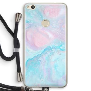 Fantasie pastel: Huawei Ascend P8 Lite (2017) Transparant Hoesje met koord