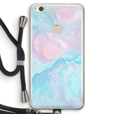 Fantasie pastel: Huawei Ascend P8 Lite (2017) Transparant Hoesje met koord