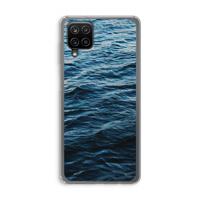 Oceaan: Samsung Galaxy A12 Transparant Hoesje - thumbnail