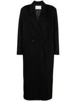 The Frankie Shop manteau Gaia à boutonnière croisée - Noir