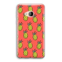 Ananas: HTC U Play Transparant Hoesje