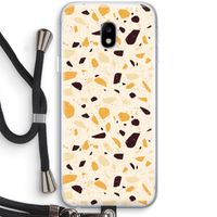 Terrazzo N°13: Samsung Galaxy J3 (2017) Transparant Hoesje met koord