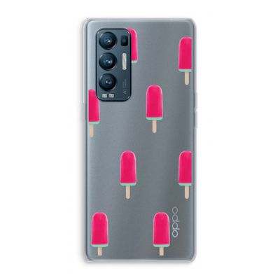 Waterijsje: Oppo Find X3 Neo Transparant Hoesje