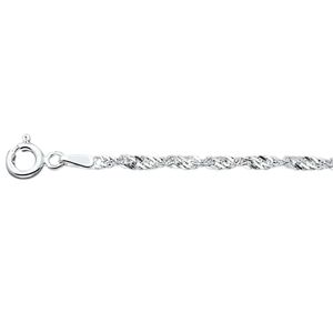 TFT Zilveren Ketting Singapore 2,75 mm x 45 cm