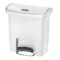 Pedaalemmer rubbermaid slim jim step on 15l wit