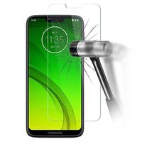 Motorola Moto G7 Power Tempered Glass Screenprotector - 9H - Doorzichtig - thumbnail