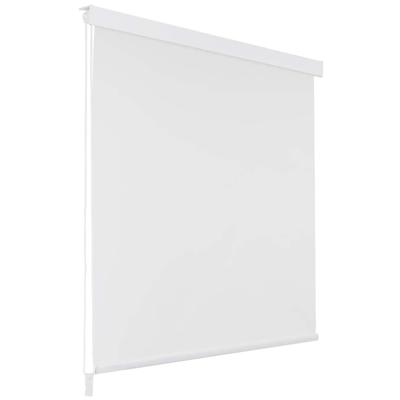 VidaXL Rolgordijn voor douche 80x240 cm wit