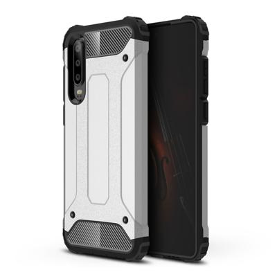 Magic Armor TPU + PC combinatie geval voor Huawei P30 (zilver)