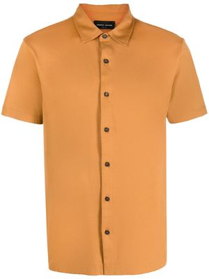 Roberto Collina Katoenen overhemd - Bruin