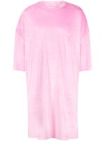 TEAM WANG design robe-chemise Sparkles en velours - Rose - thumbnail