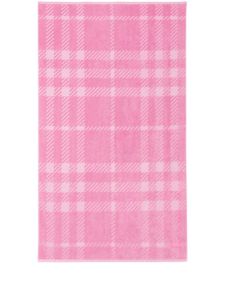 Burberry serviette de bain à patch logo - Rose