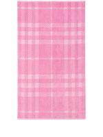 Burberry serviette de bain à patch logo - Rose