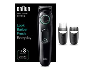 Braun BeardTrimmer 3 Baardtrimmer Series 3 BT3411, Trimmer Voor Heren met 50 minuten Gebruiksduur