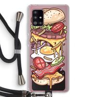 Diet Coke Please: Samsung Galaxy A51 5G Transparant Hoesje met koord