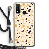 Terrazzo N°13: Huawei P Smart (2020) Transparant Hoesje met koord